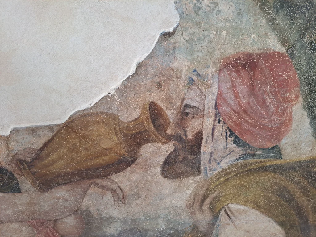 palazzo galeota d.murale dettaglio